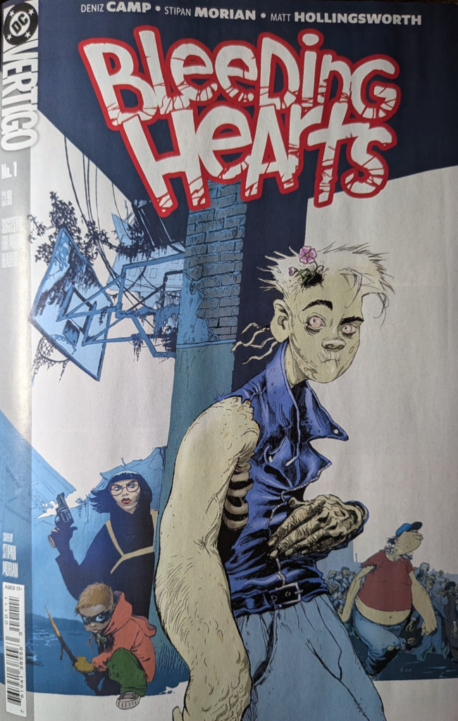 Bleeding Hearts #1 comicbook cover A first printing.