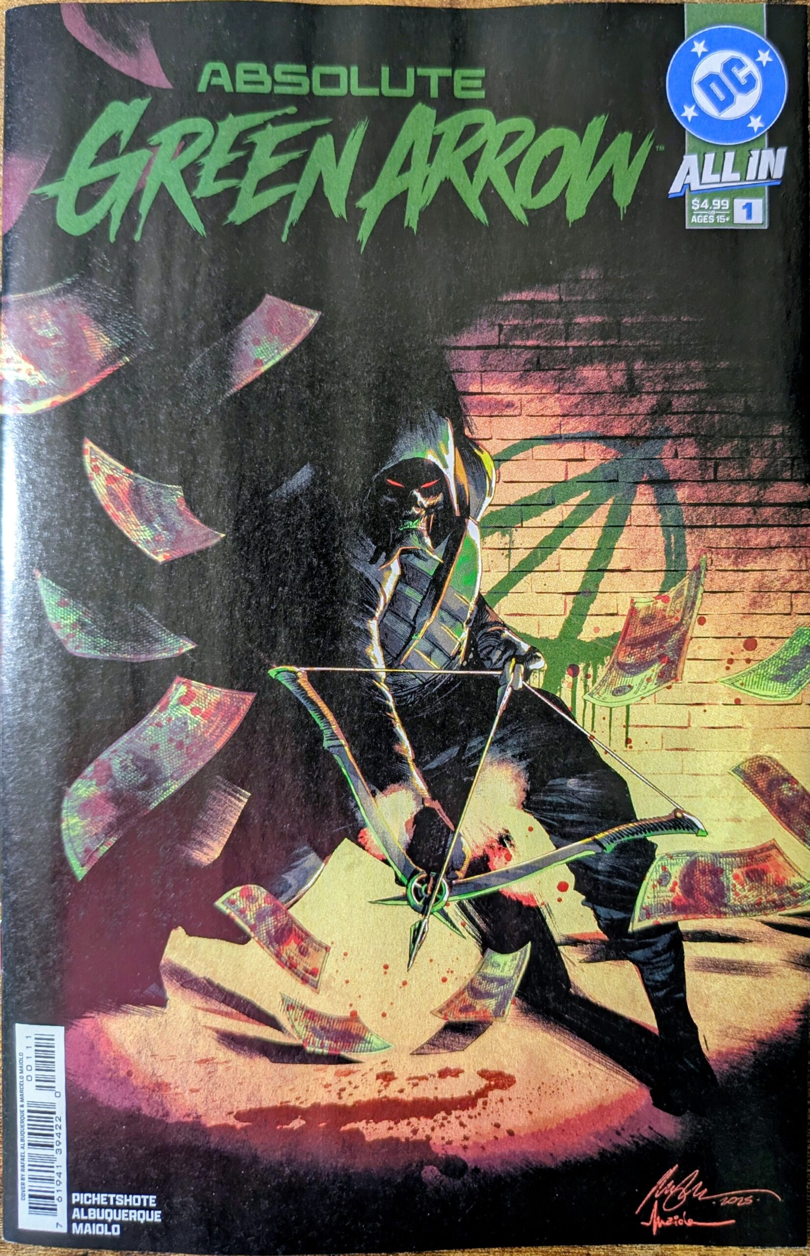 Absolute Green Arrow #1 Review: A Hard-Edged, Intriguing Opener That Lives Up to the Hype