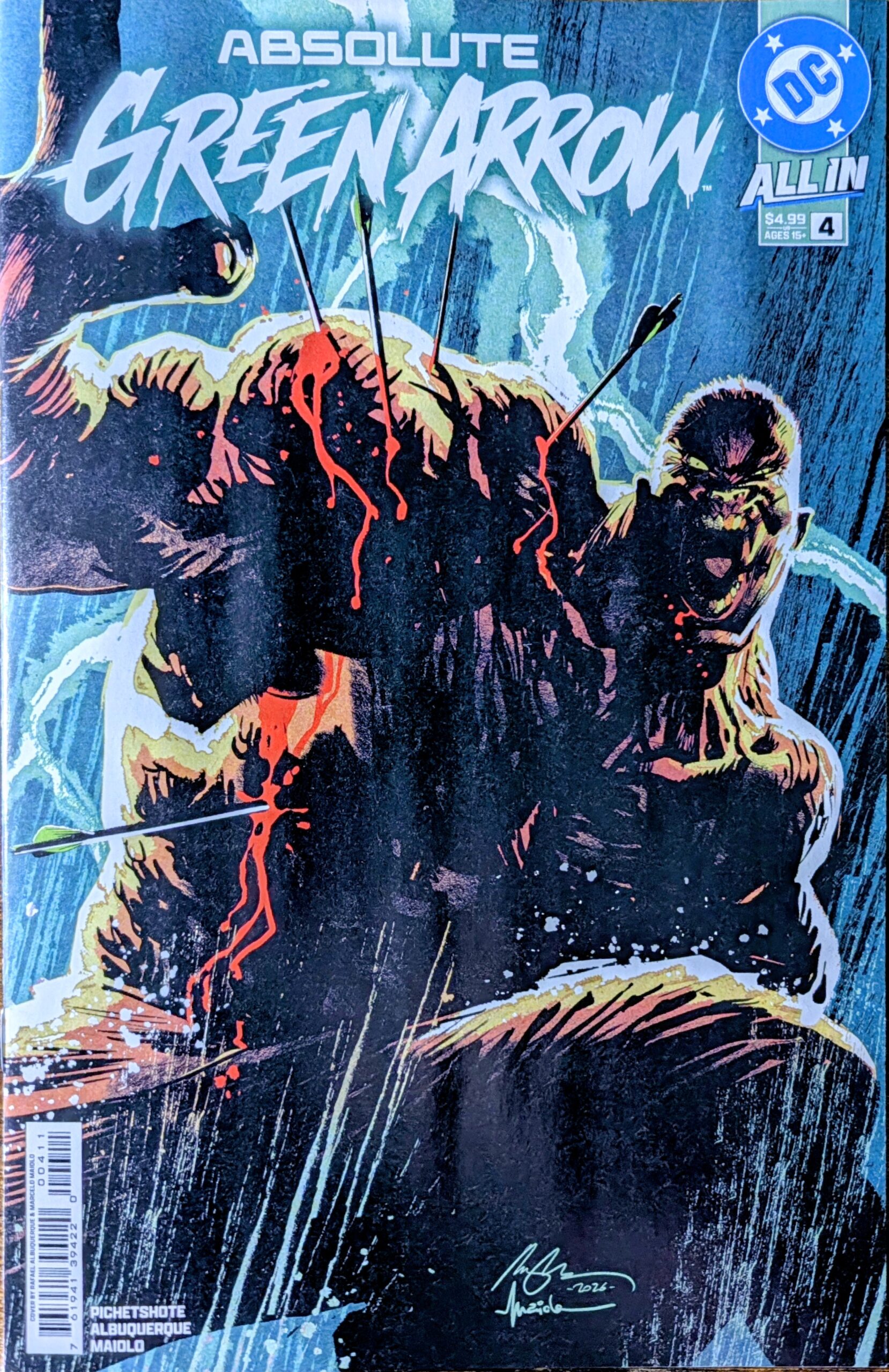 Absolute Green Arrow #4 Review: More Action, More Horror, and the Oliver Queen Question